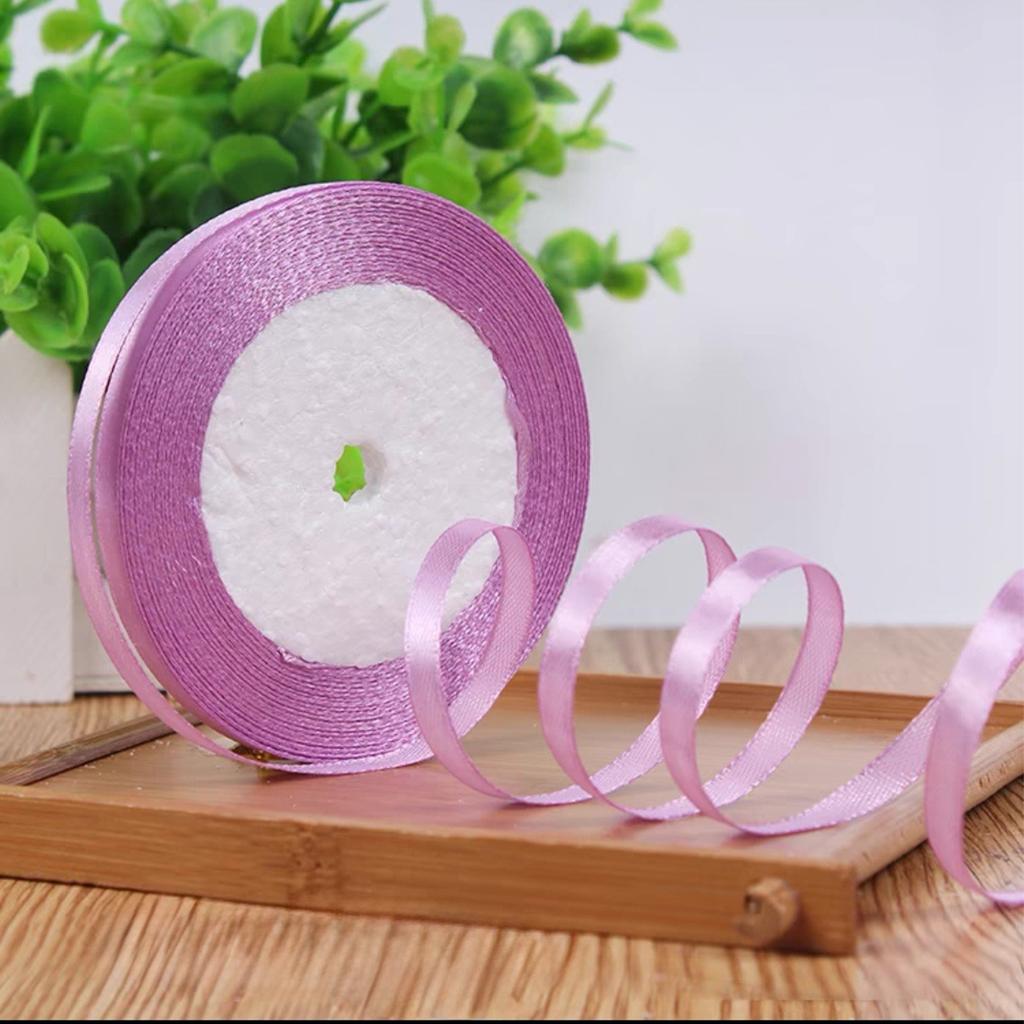 Wholesale 22 Meter/roll Stain Ribbon 1CM Polyester Ribbon for Gift Packing Wedding Party Decoration DIY Handmade Craft Supplies