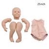 63cm/25’’ Model for Doll for Ideal Gift for Toddler Girls Lifelike Dolls That Lo