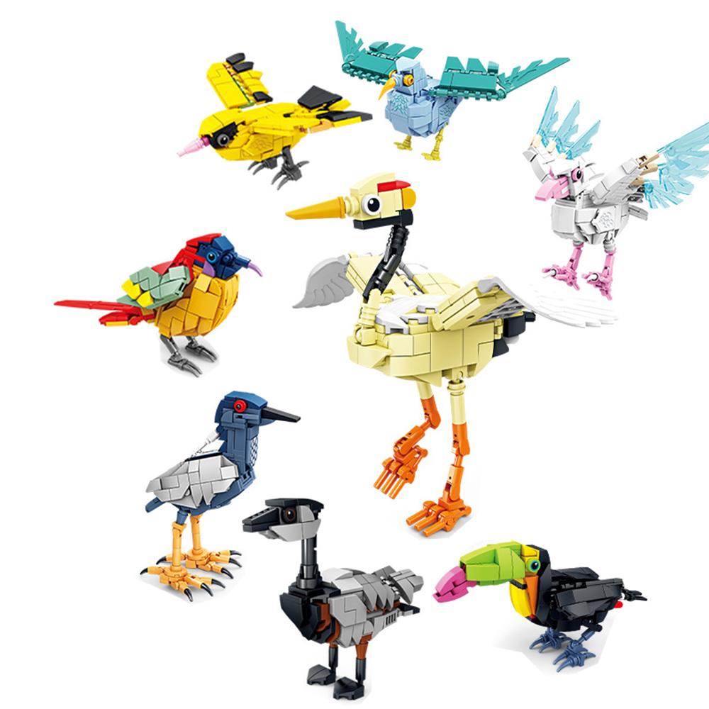 3D Cartoon Tier Set Baustein Spielzeug - Mini Ziegelstein zur Intelligenzentwicklung, Interaktives Lernspielzeug, Ideales Geschenkspielzeug