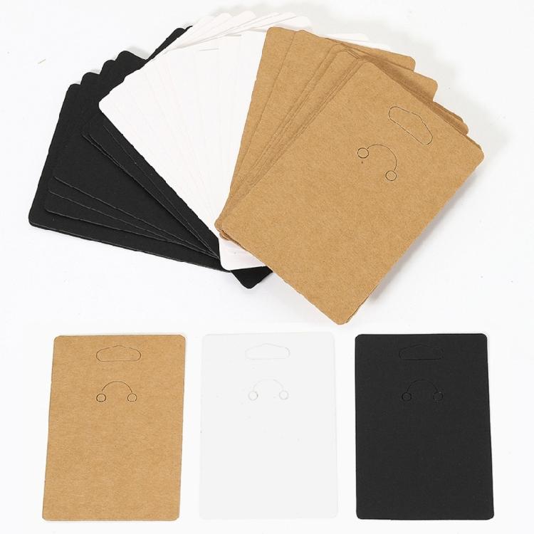 50pcs Keyring Card Jewelry Packaging Supply Jewelry Keychain Holder Card Selling