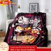 New H-Helluva Boss Blitzo Cartoon Soft Blanket,Soft Throw Blanket for Home Bedroom Bed Sofa Picnic Travel Cover Child Gift