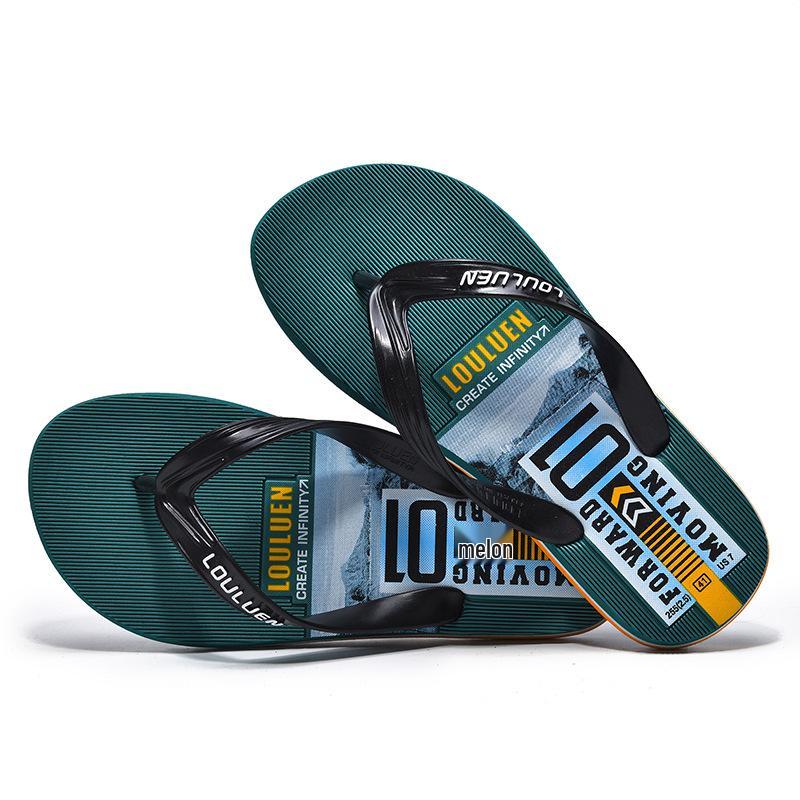 Men's Trendy Non-Slip Flip-Flops for Home and Beach - 2025 Summer Collection