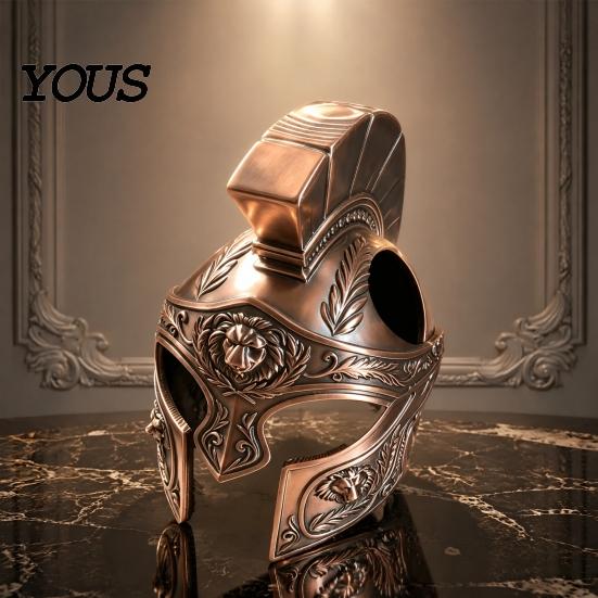 Decorative Cat Mask for Photos Roman Centurion Helmet, 3D Printed Warrior Mask, Unique Gifts Lovers Funny Cosplay Pet Party Costume Accessories