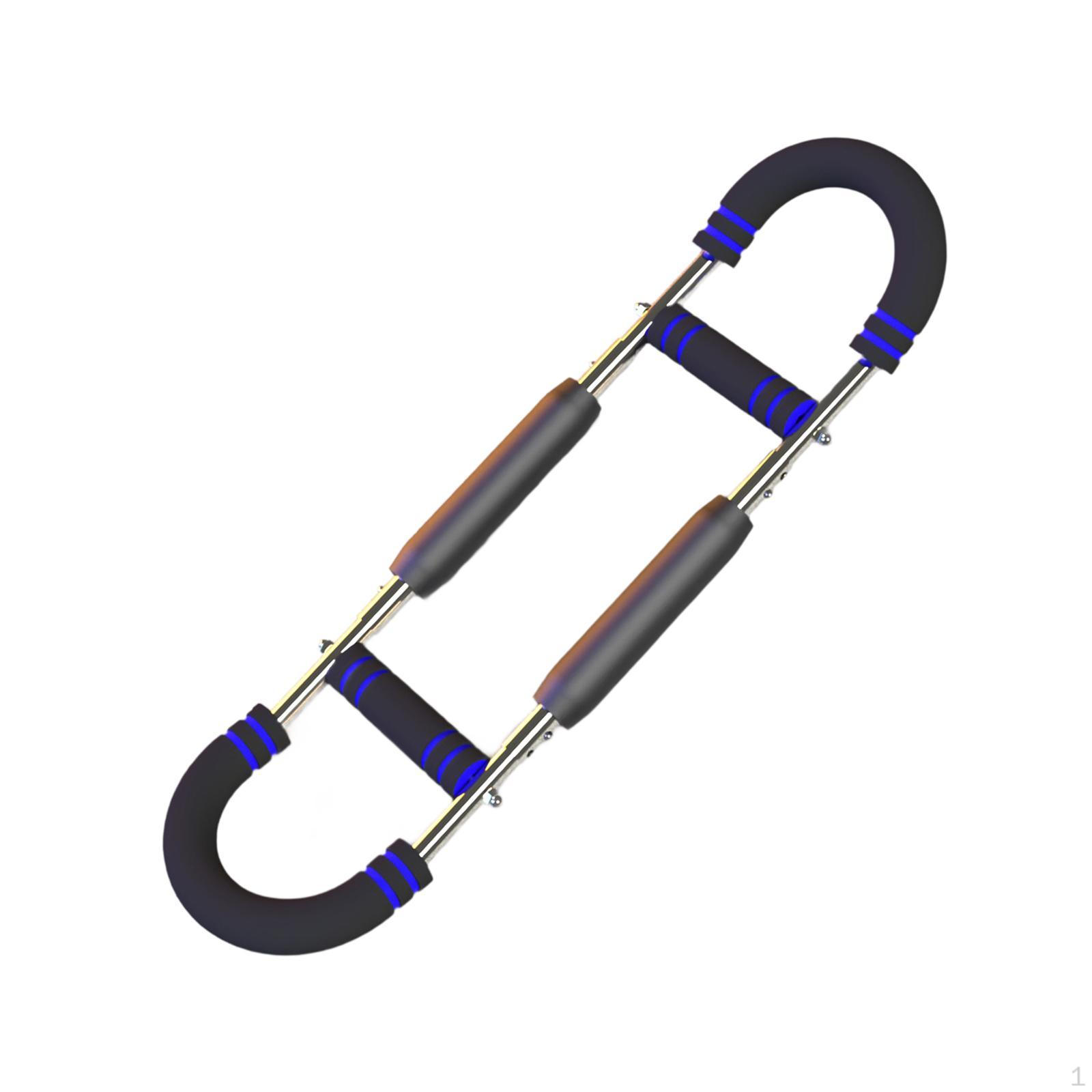 

Силовой тренажер для рук Портативный мужской тренажер для укрепления мышц верхней части тела для мышц бедра Blue 40 to 50KG