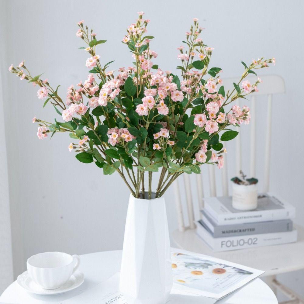 Handmade Artificial Flowers Silk Material High Quality Silk Daisy Artificial Flower Decorative Prop DIY Wreath Garden Festival