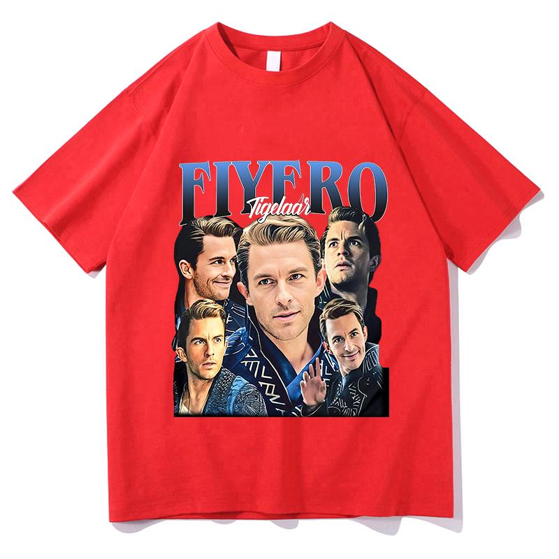 Fiyero T-Shirts Fashion New Merch Women Men Cotton Jonathan bailey T Shirts Summer Casual Short Sleeve Tees Comfort Y2k Clothing S