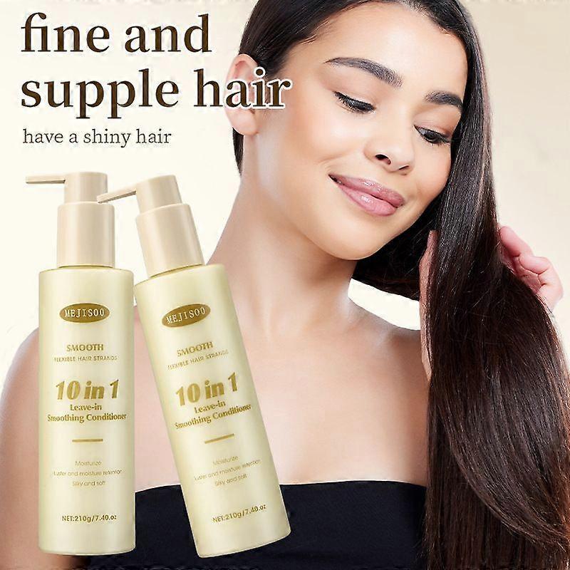 10 in 1 Hair Performance Serum - Anti-Frizz Control & Deep Repair Treatment | Moisturizing Nourishing Hair Oil for Dry Damaged Hair, Restores Smoothne