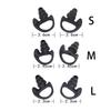 1 Pair Replacement Soft Silicone Earmould Earbud Earplug For Walkie Talkie Portable Two Way Radio Earpiece Heaset