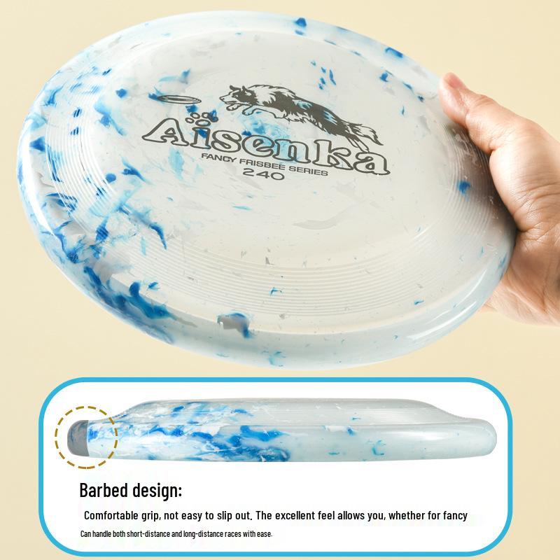 Aisenkai Pet Competition Grade Bite Resistant Dog Flying Disc Toy