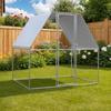 Chicken Coop - Unspecified - 2x2x2 M - Galvanized Steel - Polyethylene Roof - Outdoor