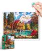 PieceRelax Plastic Jigsaw Puzzle World Forest for No Broken 1200-Piece "Image - Therapy" (45x59cm) Adults, Difficult, Pieces, Click-together [H3568]