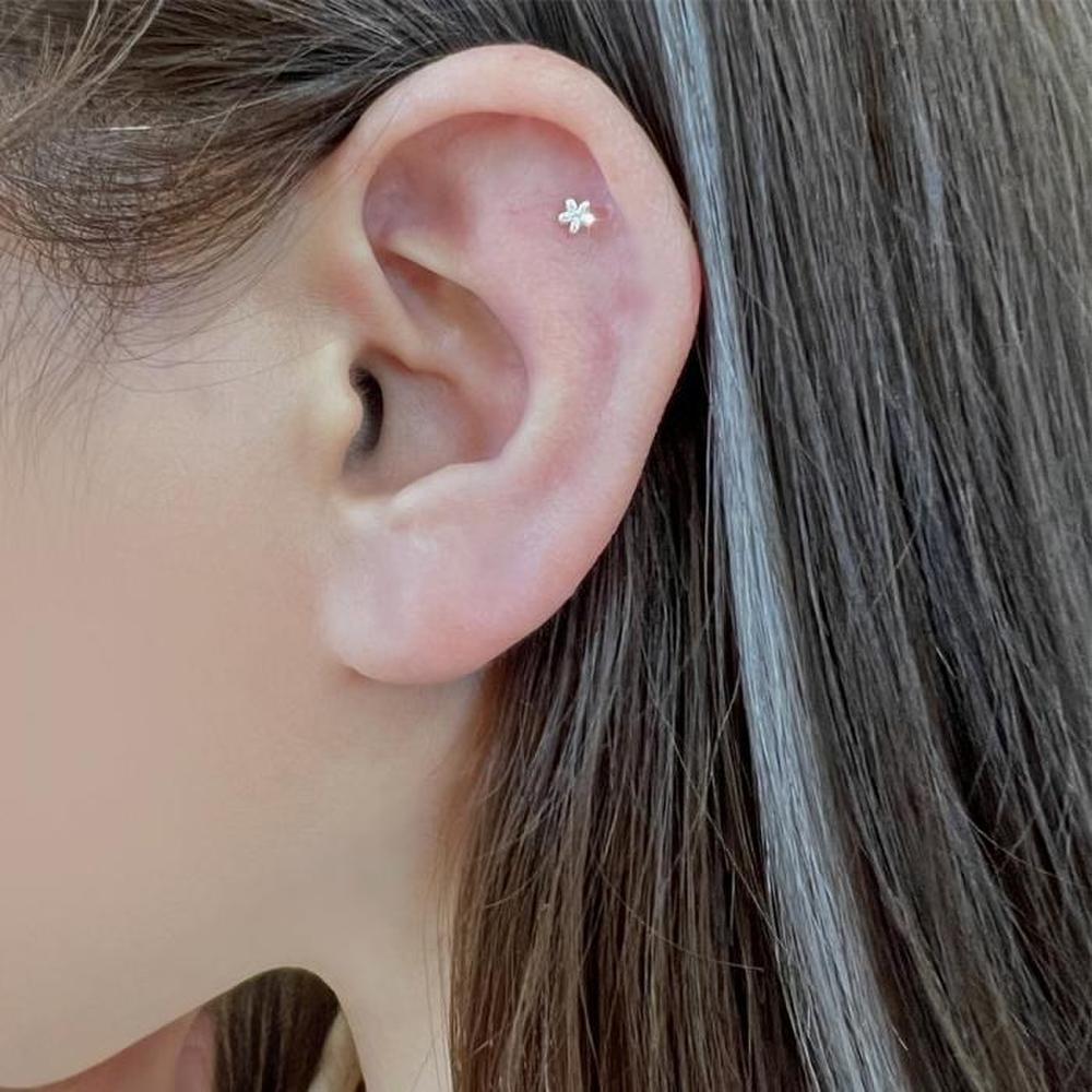 Silver 925 Tiny Flower Piercing (S9238305)