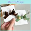 Elegant Korean Style Luxury Hair Clip With Rhinestone Accents And Bow Design In Various Colors