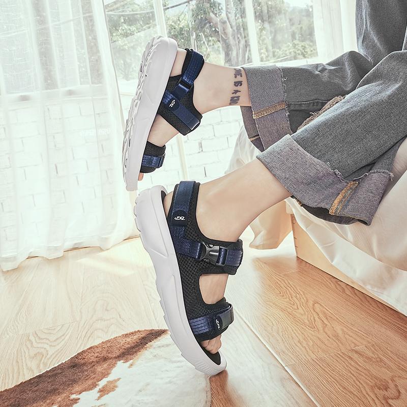 Summer Mens Sandals Beach EVA Sandals for Men Gladiator Outdoor Sports Male Wear-Resistant Soft-Soled Driving Cool Beach Shoes