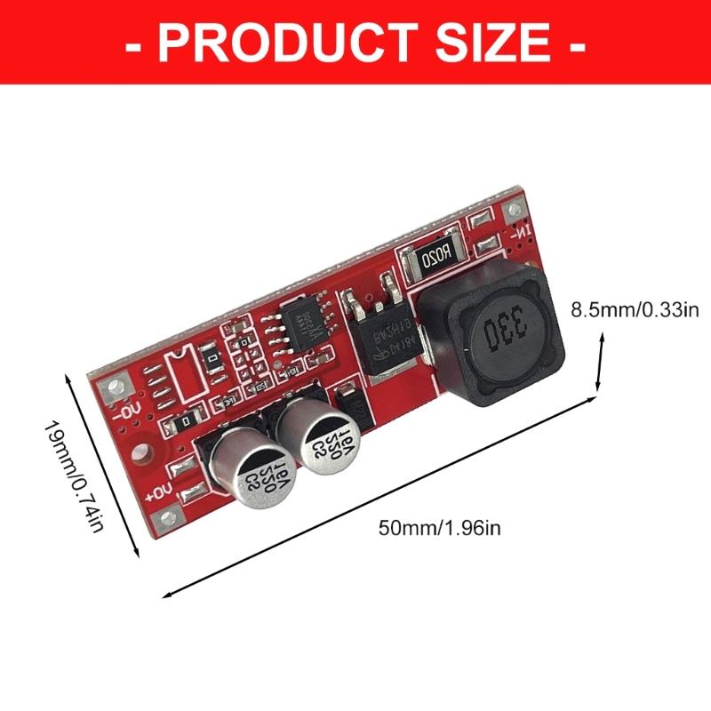 Adjustable Output Voltages 9V 12V 15V Power Convert Module 3.7V 15V Input 12W For DIY Electronics Projects