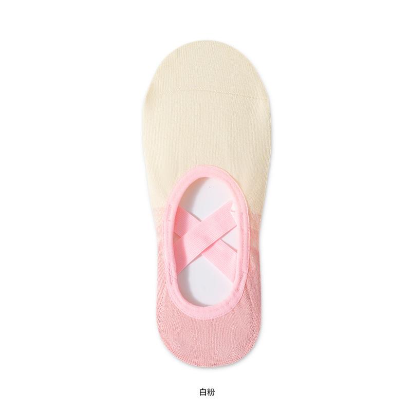 

Women Yoga Socks Non Slip Grip Pilates Socks Short Ankle Dance Floor Socks one size