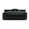 Gucci GG Marmont Mini Shoulder Bag Black Quilted Leather Gold Hardware Chain Crossbody Bag for Women Daily Commute Shopping  575161-DTDCT-1000
