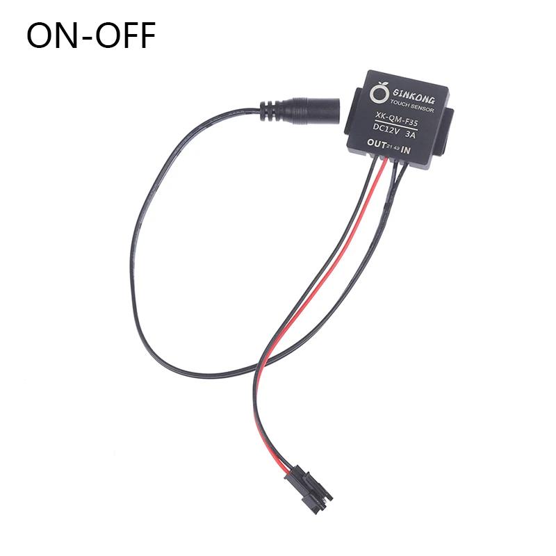 1 Piece Smart Mirror Touch Sensor Switch For LED Lights Mirror Headlight Bathroom Mirror Single Button Switch Smart Life Home