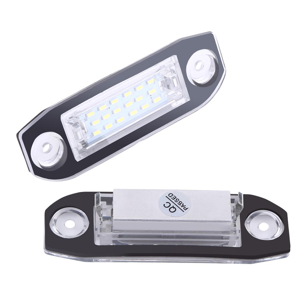 2x Car LED Licence Number Plate Light For       S80  60  70  90