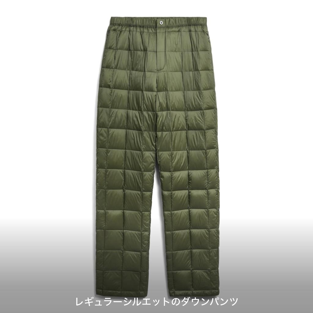 Taion 131RS Down Pants with Bandana Men's