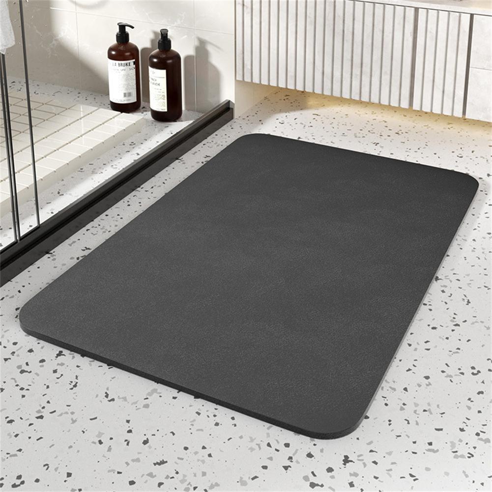 Non-Slip Bathroom Mat Soft Diatomite Mat Super Absorbent Bath Mat Quick Drying House Entrance Mat Kitchen Shower Rug Accessories