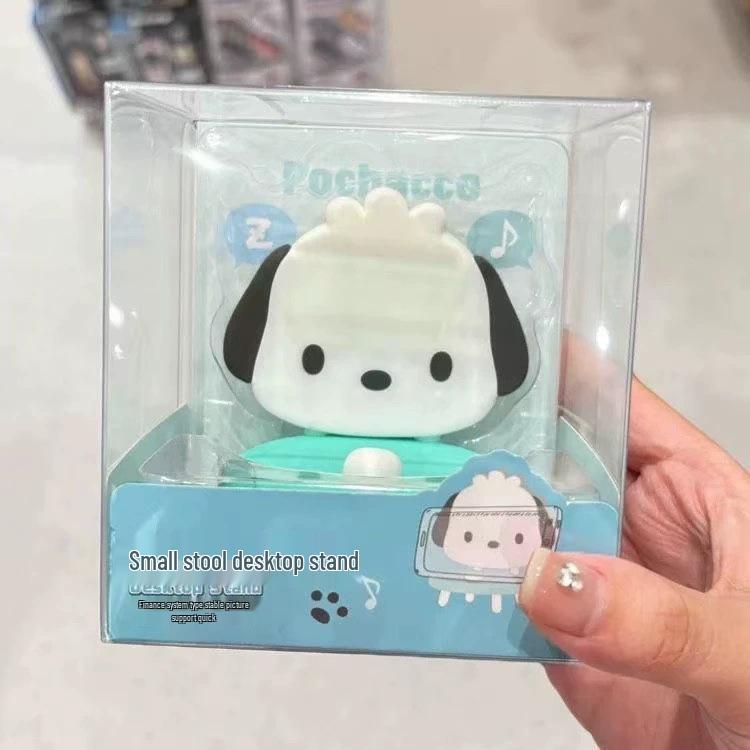 My Melody Cartoon Phone Holder & Small Stool Stand Ornament