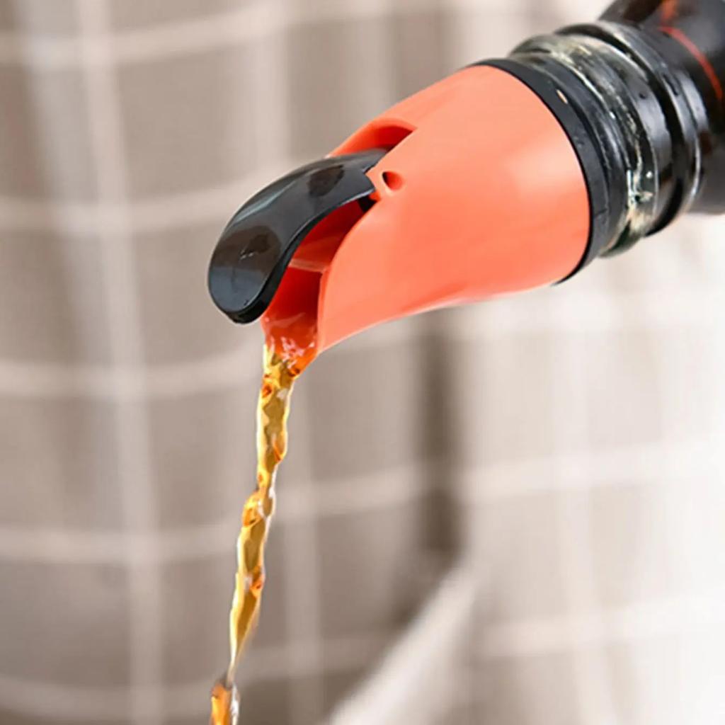 1PC automatic opening and closing bottle cap, oil nozzle, oil bottle cap, soy sauce bottle head, oil nozzle, opening bottle mout