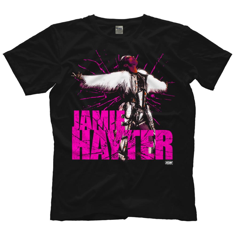 

Jamie Hayter They Haytin#039; AEW Official TShirt Unisex T-Shirt S