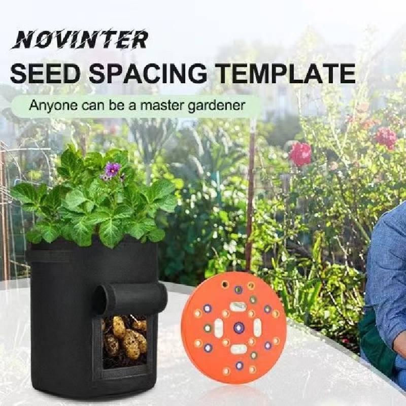 Seeding Sowing Square Templates Garden Seed Spacer Tools Spacing Grow Props