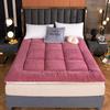 WTEMPO Warm Winter Single Student Dormitory Mattress Solid Color Soft Thickened Plush Mattress Cushion Home Tatami Double-sided Bed Mattress Quilts