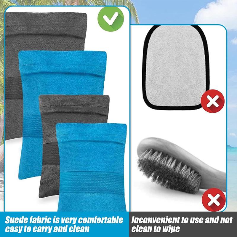 Outdoor Beach Sand Removal Bag Sand Remover For Sand Removal Beach Holiday Camping Remove Sand Dust Towel Scrubby Towel