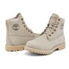 Timberland Cizme britanice de 6 inch, durabile, care absorb șocurile, care cresc înălțimea, cizme pentru femei, gri deschis A2M2SW