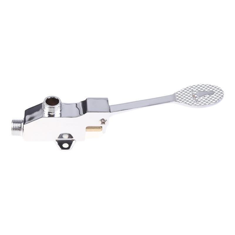 Sink Faucet Single Hole Foot Pedal Control Cold Water Faucet Corrosion-resistant