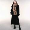 192x20cm Extra Long Faux Fur Scarf Winter Warm Double Sided Thick Plush Wrap Windproof Earmuff Neck Warmer for Women