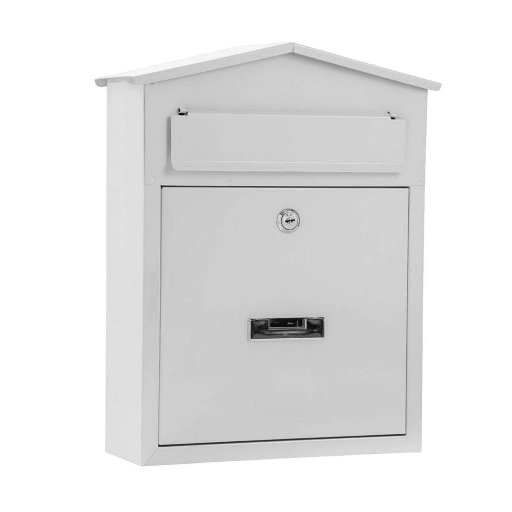 Wall Mounted Mailbox Secure Key-Operated Lock Easy to Accessible