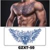 Waterproof Herbal Semi-Permanent Flower & Wings Sleeve Tattoo Sticker