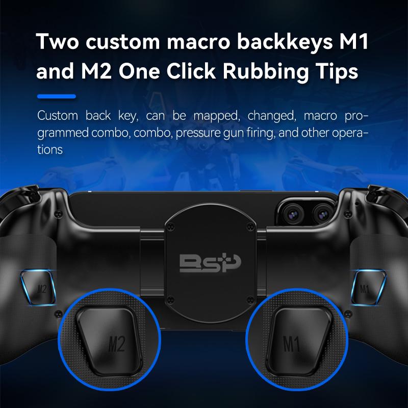 D11 Stretchable Game Controller Hall Trigger Supports Android Phone/Tablet/Switch/PC/iOS/XBOX Streaming Controller
