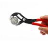 7-12inch Water Pump Pliers Multifunction Automatic Plastic Handle Adjustable Pipe Wrench Large Opening Bathroom Plumbing Tool