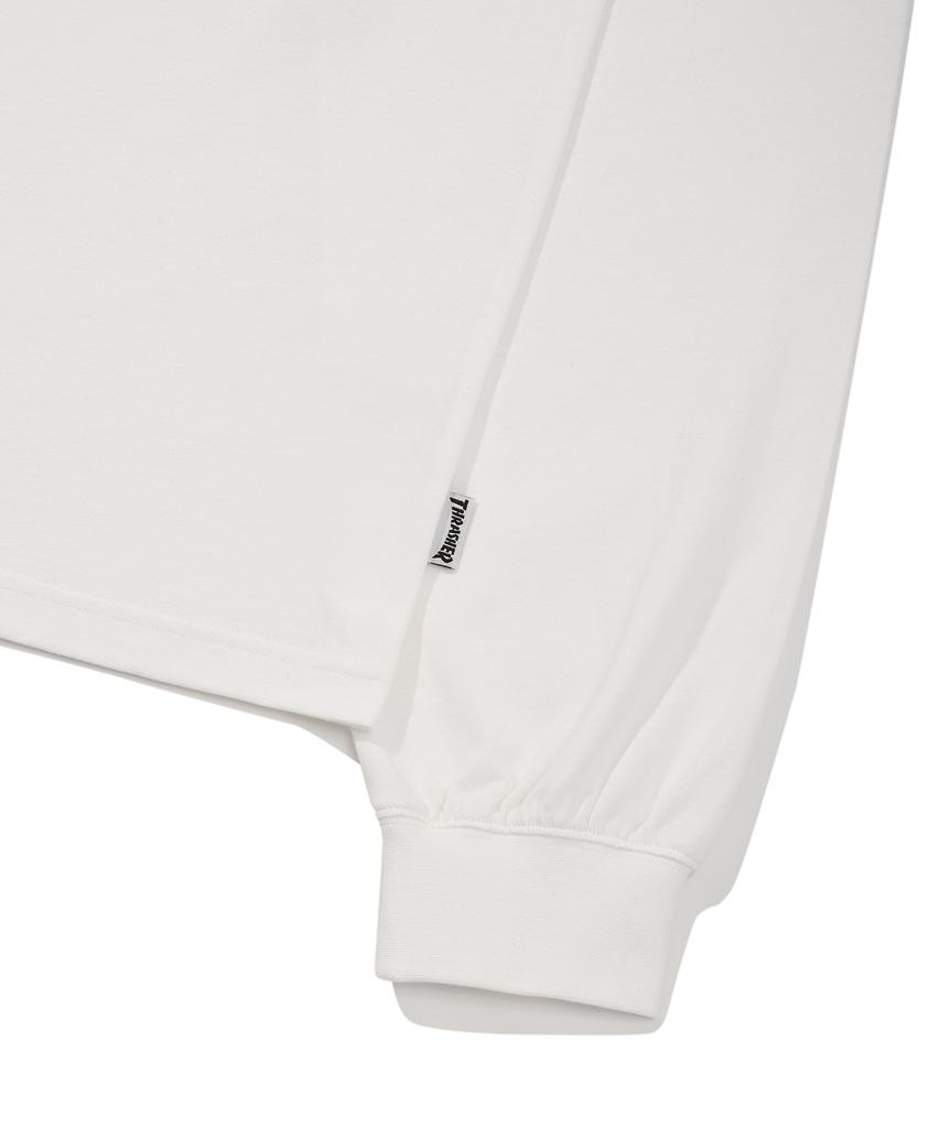 Treasure Flame Logo Long Sleeve Off-White