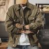 Men's Camouflage Denim Flight Jacket - Loose Korean Style for Spring & Autumn Casual Wear