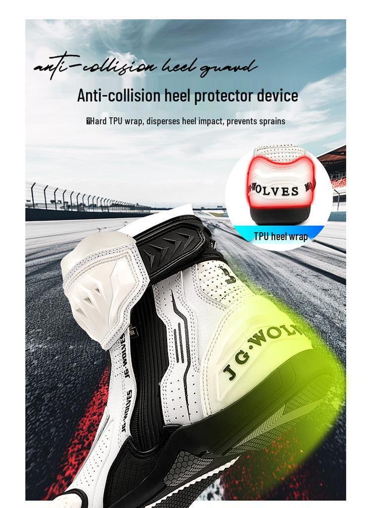 New Anti-Slip, Wear-Resistant Motorcycle & Mountain Bike Racing Boots