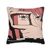 Chainsaw Man War Gurl Pillow Case Square Pillow Cover For Living Room Bed Chair Retro Trendy Cushion Cover