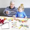 Stress-Relief Diy Intellectual Development Toy Colorful Versatile Magic Ruler And Cube Multi-Level Children'S Day Activity Gift