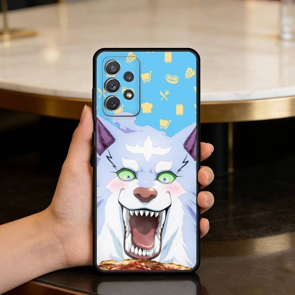 

Campfire Cooking Tsuyoshi Mukouda Phone Case For Samsung Galaxy A73,A72,A71,A70,A53,A52,A51,Soft Silicone Black Cover Samsung a73 5g