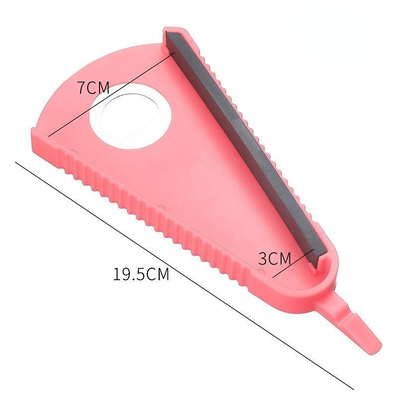 

Многофункциональная открывалка для пивных банок, открывалка для банок колы, открывалка для бутылок, нескользящая, для пива, напитков, колы, вина, кухонная утварь, консервный нож, инструмент для улицы LS розовый