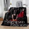 The Vampire Diaries Damon salvatore Blanket Flange Warm blanket Home travel blanket bed linings blankets for beds birthday gift
