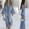2026 Damen Lässiger Denim-Overall in Unifarbe - Herbst/Winter Stil