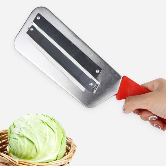 2Pcs Multifunctional Vegetable Cutter Stainless Steel Slicer Easy to Clean Cabbage Carrots Potatoes Peeler Kitchen Tool