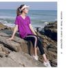 Women's Plus Size Quick-Dry Yoga T-Shirt - Summer Gym Loose Fit Running Top for Weight Loss