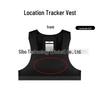 Quick-Dry Football Vest with GPS Sensor Pocket (Vest Only) - Black & White Options